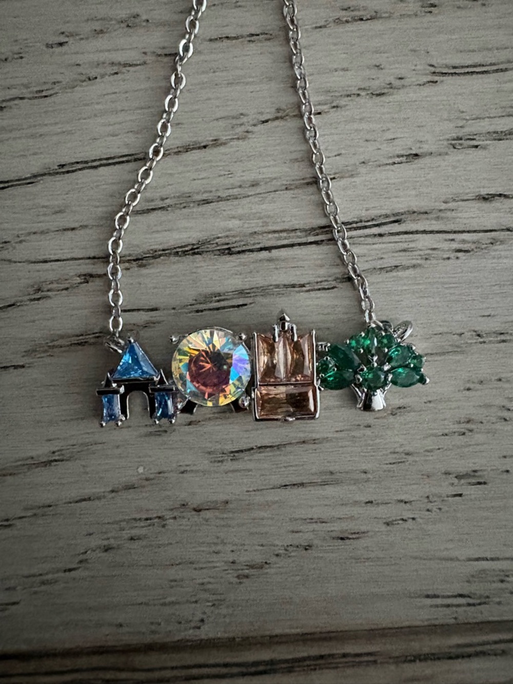 Disney World Attractions Inspired Necklace - Picture 2 of 3